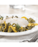 A combo pack of fresh Halibut and Rockfish