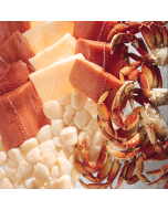 'The Ultimate Alaskan', showcasing various Alaskan Wild Seafood types