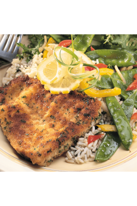 Fresh Rockfish fillets displayed on a clean surface.