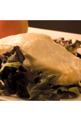 Fresh, raw Ivory King Salmon fillets displayed on a clean surface.