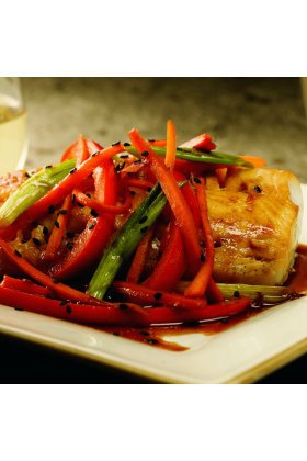 A combo pack of fresh Halibut and Black Cod, Sablefish